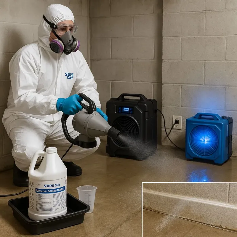Sanitization and Odor Removal process in Hamtramck, MI