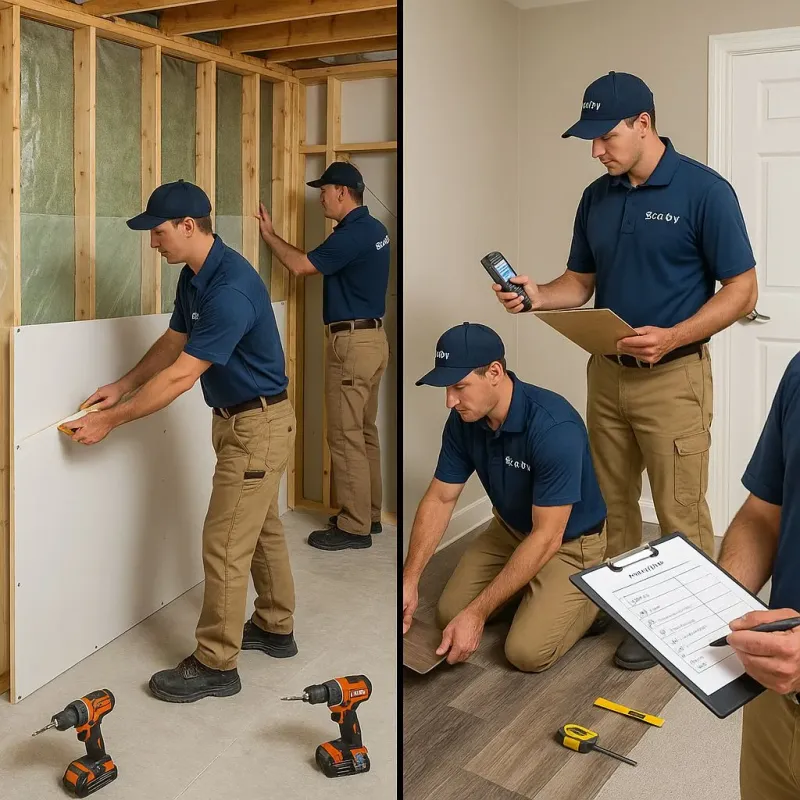 Repairs and Reconstruction process in Hamtramck, MI