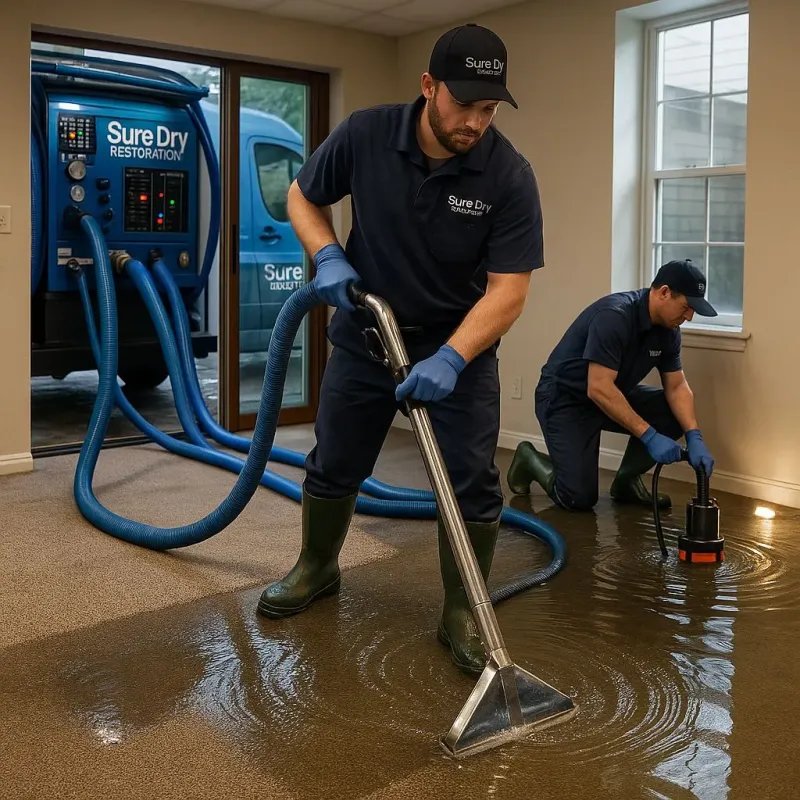 Water Extraction and Removal process in Hamtramck, MI